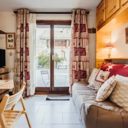 Charming Studio With Terrace And View Appartamento Saint-Gervais-les-Bains